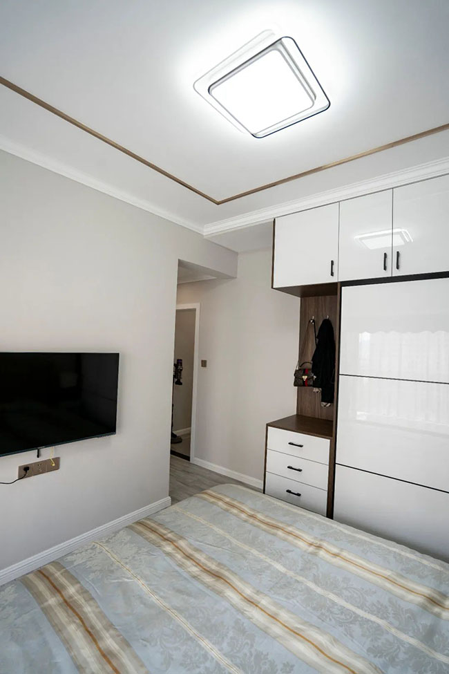 108㎡三居，輕奢風(fēng)中融入多色彩空間，體驗(yàn)充滿朝氣的生活